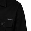 Dolce & Gabbana Black Cotton Denim Stretch Giubbotto Jacket