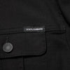 Dolce & Gabbana Black Cotton Denim Stretch Giubbotto Jacket