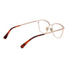 Max Mara Rose Gold Metal Glasses (Frames)