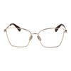Max Mara Rose Gold Metal Glasses (Frames)
