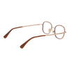 Max Mara Rose Gold Metal Glasses (Frames)