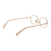 Max Mara Rose Gold Metal Glasses (Frames)