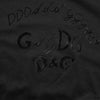 Dolce & Gabbana Black Cotton Velvet Logo Print Men T-shirt