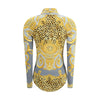 Versace Multicolor Viscose Top