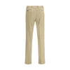Germano Beige Cotton Chino Pants