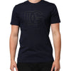 Dolce & Gabbana Dark Blue Cotton DG Logo Print Men’s Top T-shirt