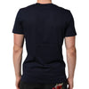 Dolce & Gabbana Dark Blue Cotton DG Logo Print Men’s Top T-shirt