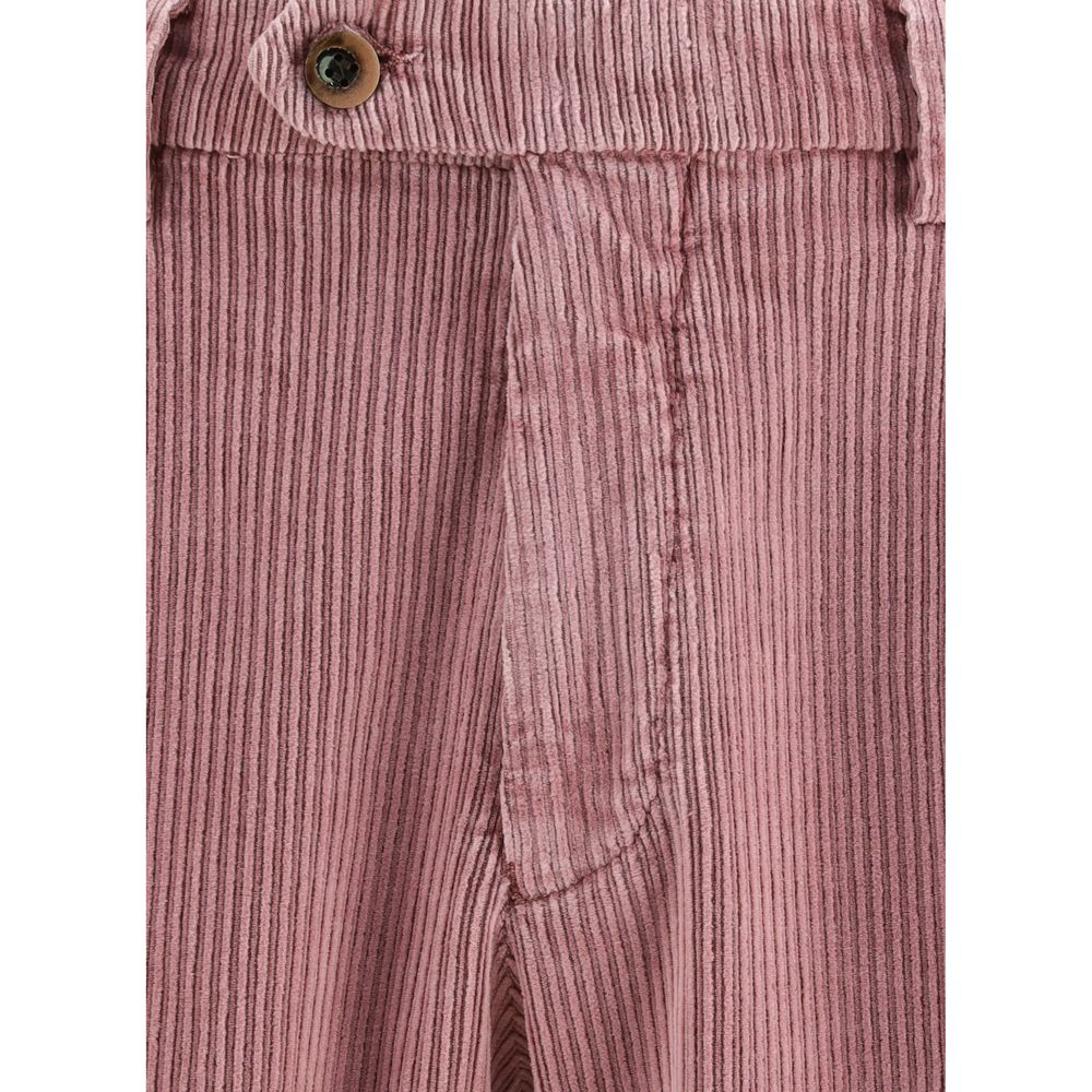 Germano Multicolor Cotton Casual Pants