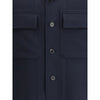 ZEGNA Blue Cashmere Coat