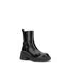 Jimmy Choo Bos Taurus Stiefeletten aus schwarzem Kalbsleder