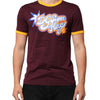 Dolce & Gabbana Burgundy Cotton DG Super King Logo T-Shirt