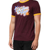 Dolce & Gabbana Burgundy Cotton DG Super King Logo T-Shirt