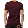 Dolce & Gabbana Burgundy Cotton DG Super King Logo T-Shirt