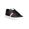 Tommy Hilfiger Black Polyester Men Sneaker