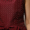 Dolce & Gabbana Burgundy Silk Beaded Evening Gown Dress