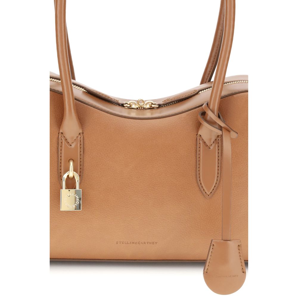 Stella McCartney beige Nylon-Schultertasche