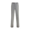 Lardini Gray Fleece Wool Chino Pants