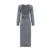 Givenchy Gray Cashmere Casual Dress