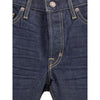 Tom Ford Blue Cotton Straight-Leg Jeans