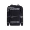 Fabiana Filippi Black Fleece Wool Cashmere Sweater