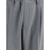 Magliano Gray Polyester Casual Pants