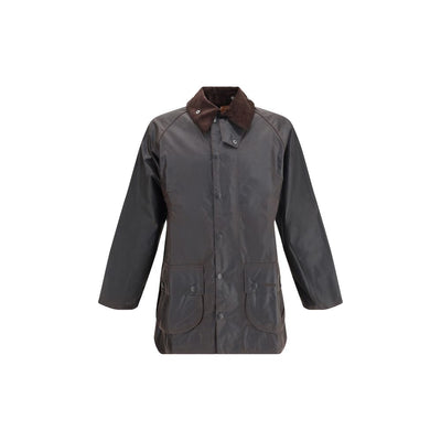 Barbour Black Cotton Coat