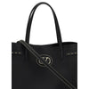 Valentino Garavani Black Calf Leather Bos Taurus Handbag