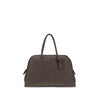 Jacquemus Brown Calf Leather Bos Taurus Handbag