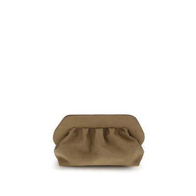 THEMOIRè Beige Clutch aus anderen Fasern