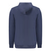 Tommy Hilfiger Blue Cotton Men's Hooded Sweatshirt