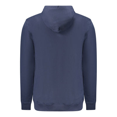 Tommy Hilfiger Blue Cotton Men's Hooded Sweatshirt