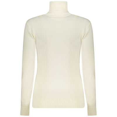 Guess Jeans Bianco Viscosa Donna Maglia