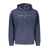 Tommy Hilfiger Blue Cotton Men's Hoodie Sweatshirt