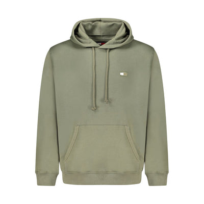 Tommy Hilfiger Verde Cotton Men's Sweatshirt Hoodie
