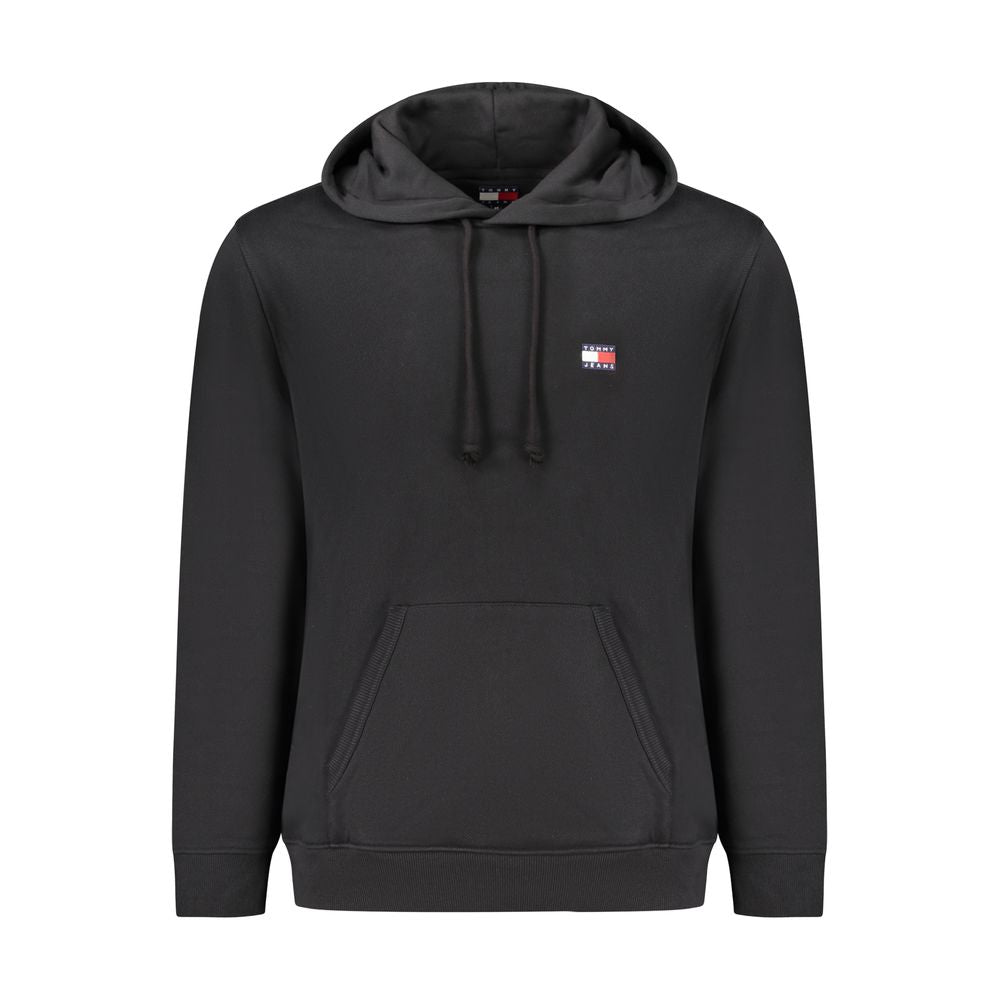 Tommy Hilfiger Black Cotton Men's Hoodie