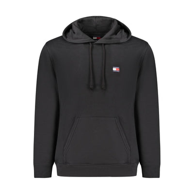 Tommy Hilfiger Black Cotton Men's Hoodie