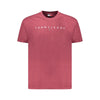 Tommy Hilfiger Red Cotton Men T-Shirt
