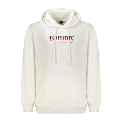 Tommy Hilfiger White Cotton Men Sweatshirt