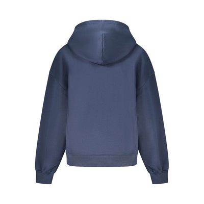 Tommy Hilfiger Blue Cotton Women Sweatshirt