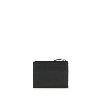 Valentino Garavani Black Calf Leather Bos Taurus Wallet