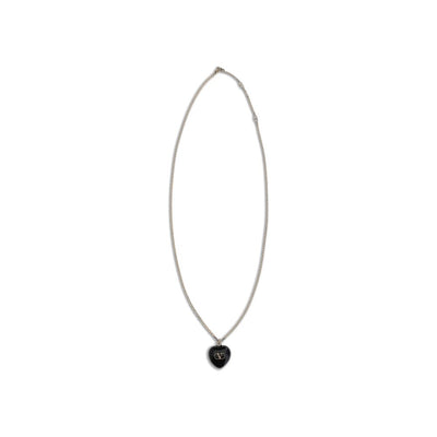 Valentino Garavani Black Brass Necklace