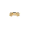 Jil Sander Gold Brass Bracelet