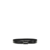 Dsquared² Black Calf Leather Bos Taurus Regular Belt
