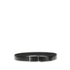 Dsquared² Black Calf Leather Bos Taurus Regular Belt