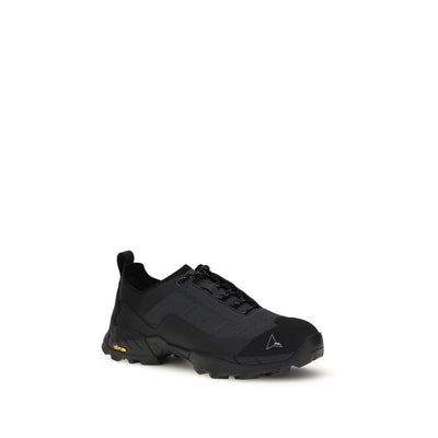 ROA Black Polyamide Athletic Sneakers