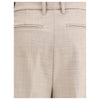 True Royal Beige Wool Casual Pants