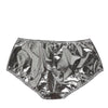 Dolce & Gabbana Silver Metallic High Waist Bikini Bottom Women  Underwear