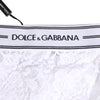 Dolce & Gabbana White Lace Slip Brief Logo Waistband Underwear