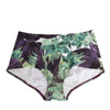 Dolce & Gabbana Eggplant Print High-Waist Briefs Underwear