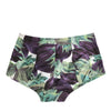 Dolce & Gabbana Eggplant Print High-Waist Briefs Underwear